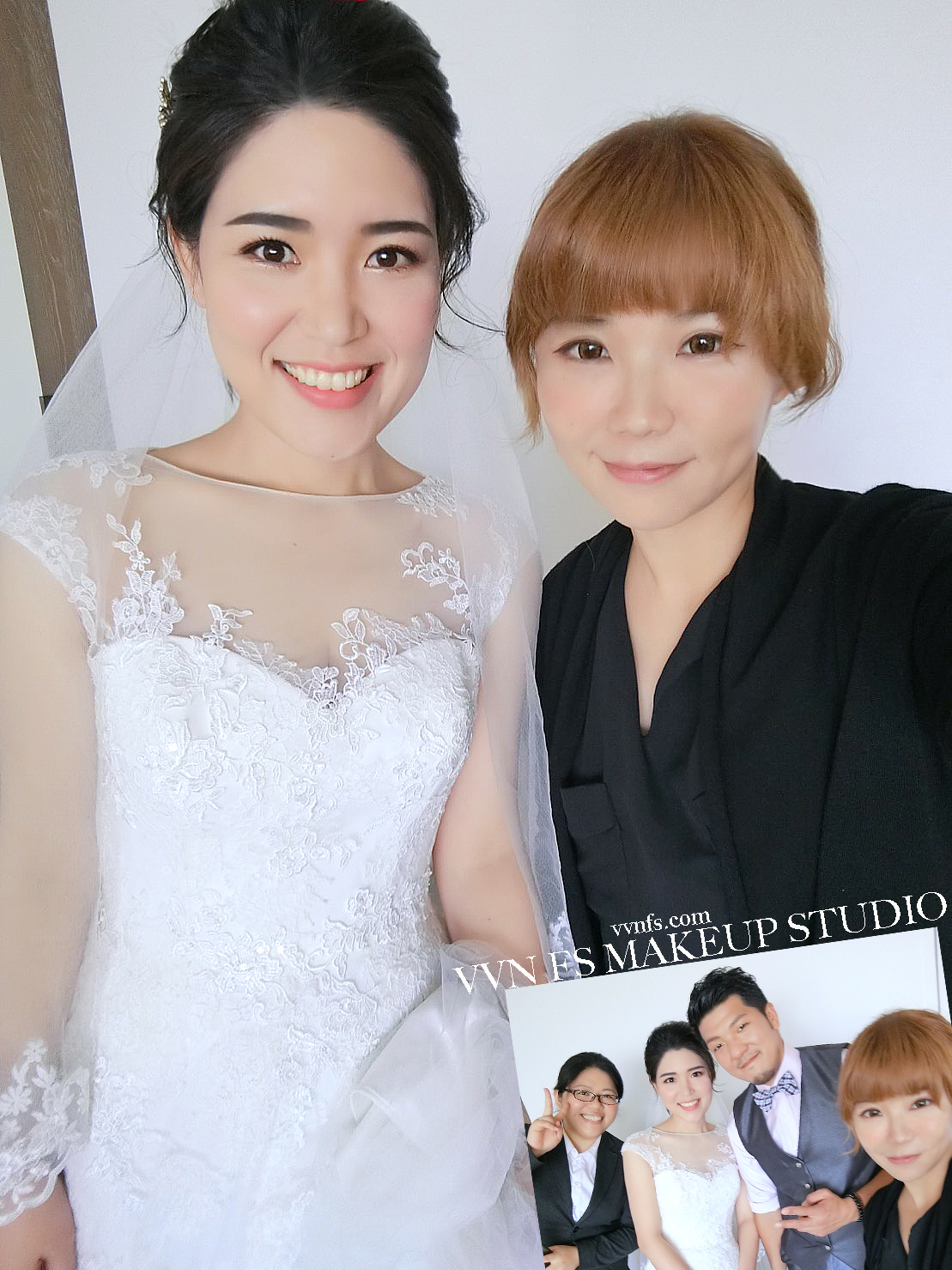 日本新娘白紗結婚造型VVNFS方美玉1